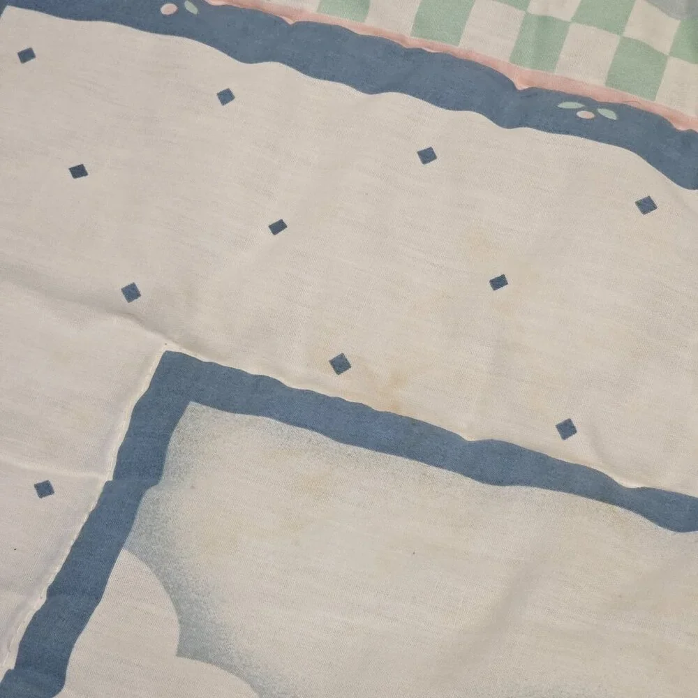 VTG 90s Daisy Kingdom Honey Bunny‎ Crib Comforter Country By Tender Beginnings